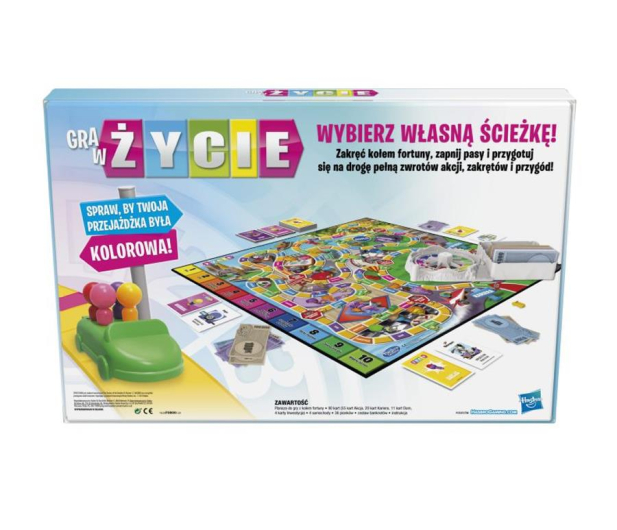 Hasbro Gra w życie Nowa Wersja - 1018914 - zdjęcie 4